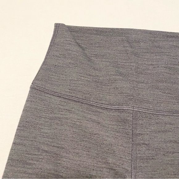 Lululemon Align Pant II Heathered Herringbone Heathered Black White Size 4 - Picture 5 of 16